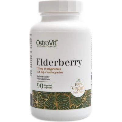 OstroVit Elderberry VEGE 90 kapsúl