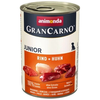 Animonda Grancarno junior hovädzie a kuracie 24 x 400 g