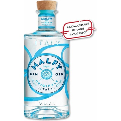 Gin Malfy Originale 41% 0,7 l (čistá fľaša)