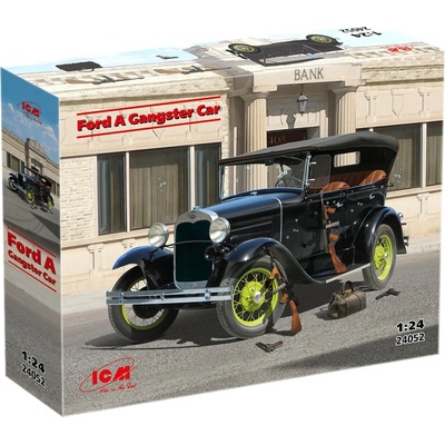 ICM Ford A Gangster Car 1:24