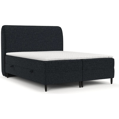 Maison de Reve Черно боксспринг легло с място за съхранение 180x200 cm Melba - Maison de Rêve (MELBA180_MDR_P0_MDO489_M13_MDO489_T16_L32)