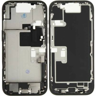 Apple iPhone 16 Pro - Střední rám + Tlačítka zapínání + Hlasitosti (Black Titanium), Black Titanium