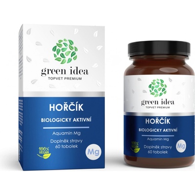 Green idea Horčík aquamin 60 kapsúl