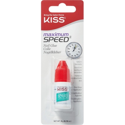 Kiss Maximum Speed Lepidlo na nehty rychleschnoucí 3 g – Hledejceny.cz