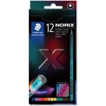 STAEDTLER Комплект цветни моливи, STAEDTLER "Norix 186", 12 различни цвята 186 C12 (186 C12)