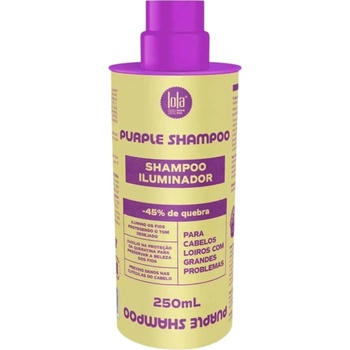 Lola Cosmetics Purple тониращ шампоан за руса коса 250 ml