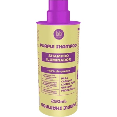Lola Cosmetics Purple тониращ шампоан за руса коса 250 ml