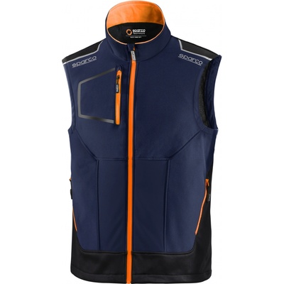 Sparco ILLINOIS TECH TW pánská softshell vesta modrá