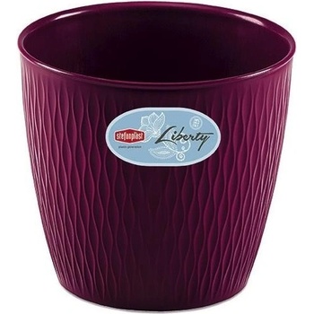 Stefanplast Květináč LIBERTY 25 cm fuchsia