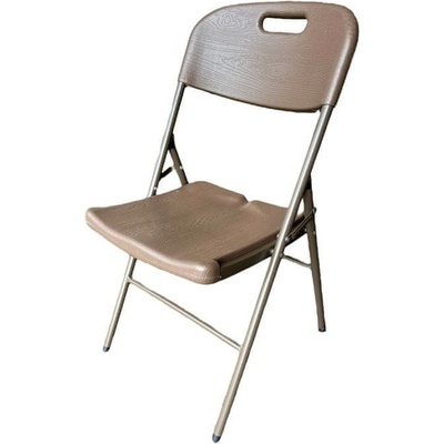 TENTino Skládací židle WOOD, světle hnědá