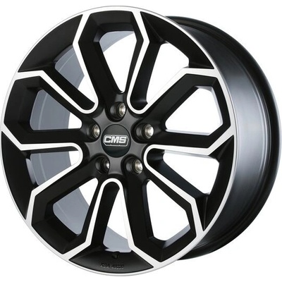 CMS C20 7,5x17 5x108 ET47 matt black polished