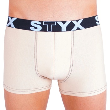 Styx Мъжки боксерки Styx спортен еластик бежови Styx | Bezhov | МЪЖЕ | S