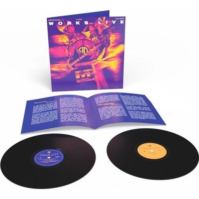 Emerson,Lake And Palmer - Works - Live Canada 1977 Vinyl 2 LP