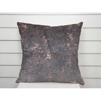 Biante Zamatová Isabela IBL-004 Gold Design tmavo sivá 40 x 40 cm