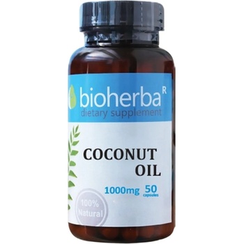 Image 1 of Bioherba Coconut Oil 1000 mg [50 Гел капсули]