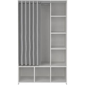 Tvilum Бяло-сив гардероб 105x180 cm Kit - Tvilum (9316349hg)