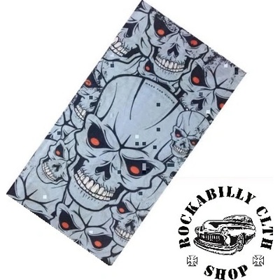 Rocka nákrčník Neck tube Skulls John Die