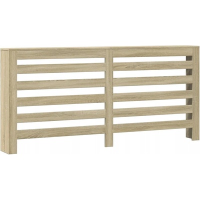 Kryt na radiátor MDF deska 2 x 2 cm hnědý