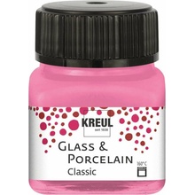 Kreul Classic Farba na sklo a porcelán Rose 20 ml 1 ks