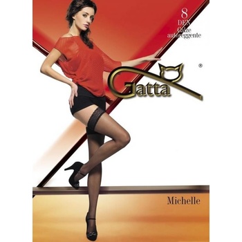 Gatta Pančuchy Michelle nr 04 lycra 8 DEN nero/čierny