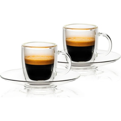 4home Termo pohár Ristretto Hot&Cool 2 x 50 ml
