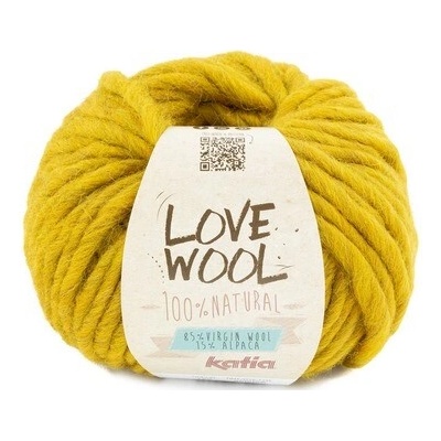 LOVE WOOL Katia Farby LOVE WOOL: 128 okrovo horčicová