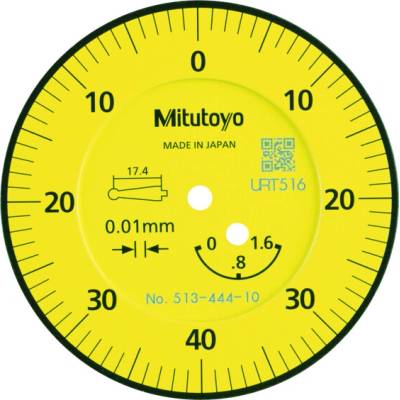 Mitutoyo Úchylkoměr číselníkový páčkový 1,6/0,01/4/8mm číselník pod úhlem 20° mitu-513-444-10a