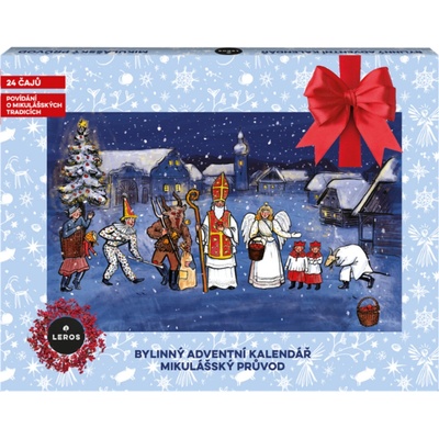 Leros Čajový Bylinný adventní kalendář Mikulášský průvod