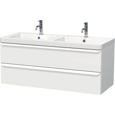 Naturel Koupelnová skříňka s umyvadlem Pavia 120x53x49 cm bílá mat bílá úchytka PAVIA3120ZBI