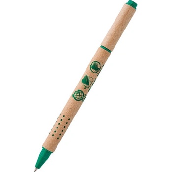 Химикалка Ico Green Paper 0.7 mm Син (1601166-06-9010133001)