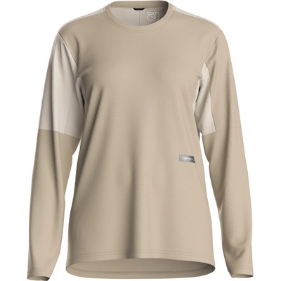 Ortovox Дамска фланелка с дълъг ръкав за колоездене Ortovox Women's Sequence Free Jersey L/S Cycling jersey - Dark Linen (156-2873-0212)