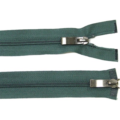 WICO Spirálový zip no.5 rozepínací dvoucestný 65cm dvoucestný zelený