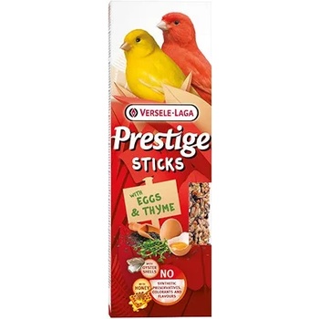Versele-Laga Prestige Sticks Canaries with Eggs & Thyme- Лакомство за канари - стикове с яйца и мащерка, 2х30гр