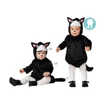 BigBuy Carnival Маскировъчен костюм за бебета Котка Размер 6-12 месеца