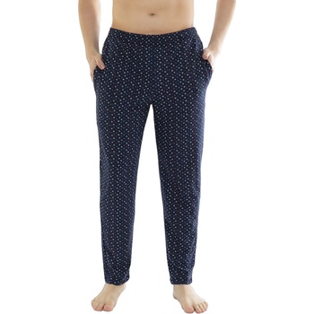 Leptir 505/01 pánské pyžamové kalhoty tm.modré