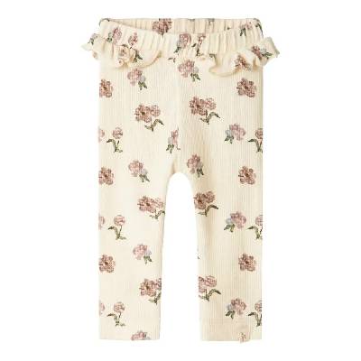Клин Name it Gavo Slim Lil´ Atelier leggings - Beige (Turtledove / Peony)