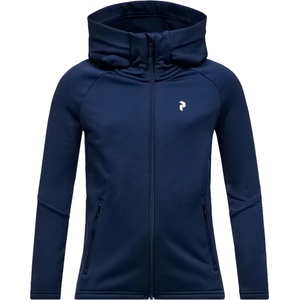 Peak Performance Детско поларено яке Peak Performance Kid's Rider Essentials Zip Hood Fleece jacket - Blue Shadow - размер 150 (703-5637-0213)
