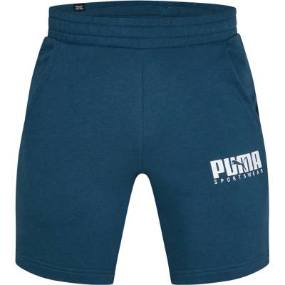 PUMA Поларени къси панталони Puma Men's Key Graphic Fleece Jogger Shorts - Ocean Tropic