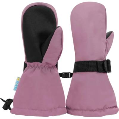 Jan & Jul nepromokavé zimní rukavice Dark Plum