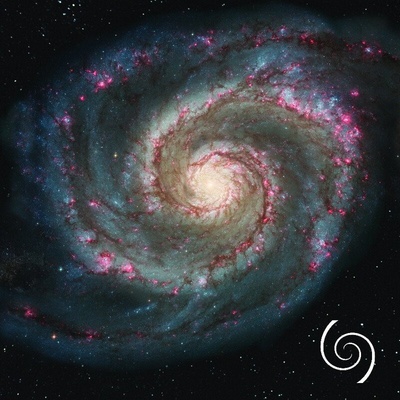 Magnet 3D magnetická galaxie