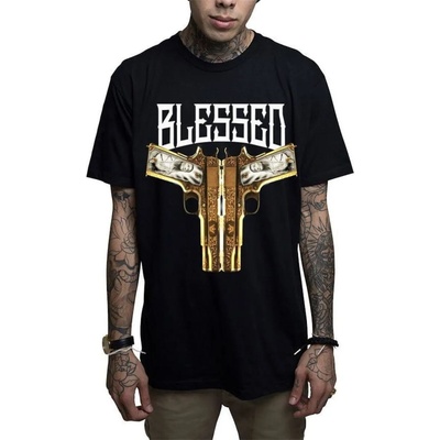 MAFIOSO мъжка тениска mafioso -blessed - blk - maf080