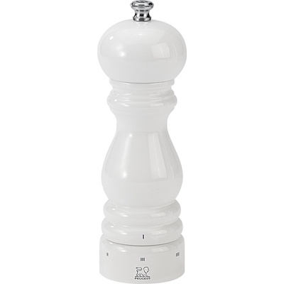 Peugeot Мелничка за черен пипер бяло лакирано буково дърво 18 cm PARIS uSelect Peugeot (PG27803)