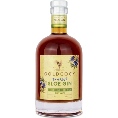 GOLDCOCK Trnkový gin 28% 0,7l