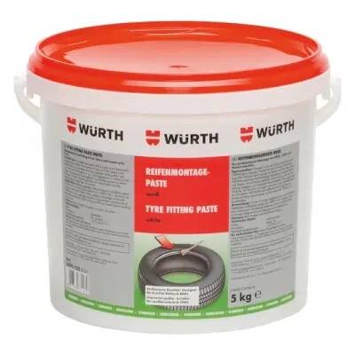 Würth Montážní pasta na pneumatiky bílá 5 kg