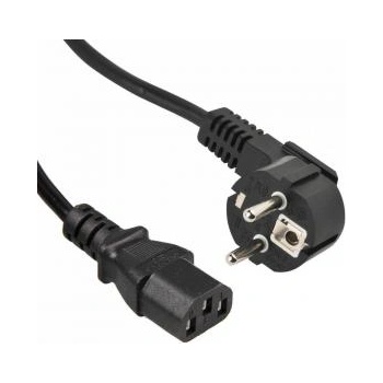 Image 1 of Захранващ кабел за компютър, high quality, 1.5м, 220v, черен, power_cable