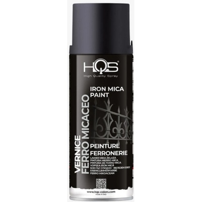 HQS farba v spreji kováčska 400 ml tmavo sivá