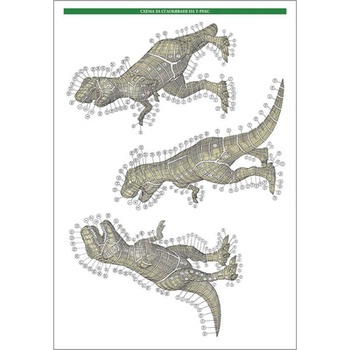 Image 1 of Т-Рекс Хартиен модел за сглобяване