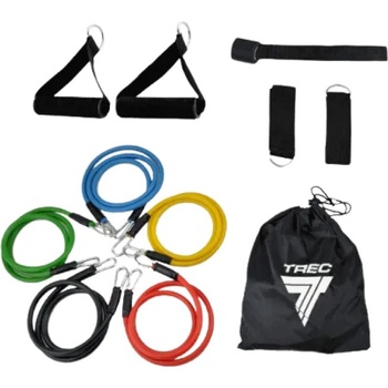 Trec Nutrition Expanders with Handles Latex | Комплект ластици 11 части [5 бр. ]