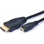 Gembird HDMI 2.0 - HDMI micro D M/M кабел за видеосигнал 4, 5 м черен CC-HDMID-15 (CC-HDMID-15)