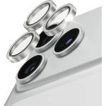 Panzer Стъклен протектор за камера PanzerGlass Hoops за iPhone 17 Pro / 17 Pro Max Camera Lens Protector, сребърен